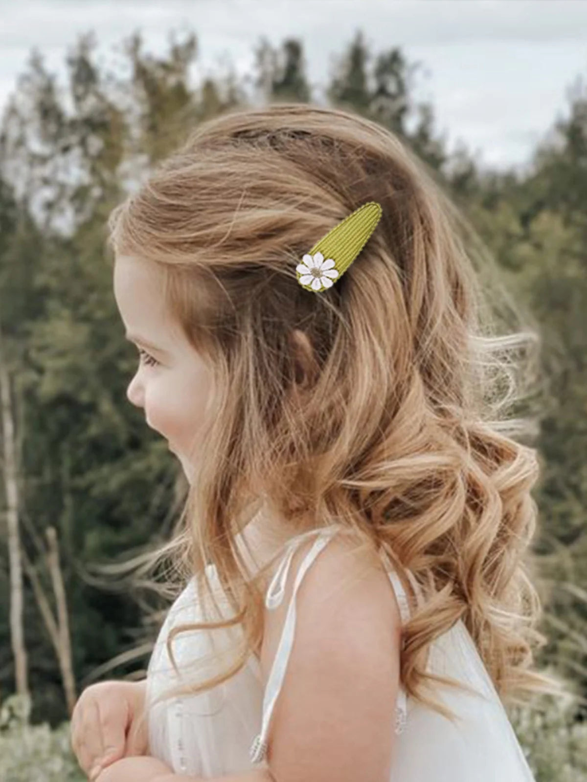 2025 Cute Flower Hairpins Set Children Baby Girls Kids Hair Clips Pin Barrettes Accessories Hairclip Headwear Headdress Ornament