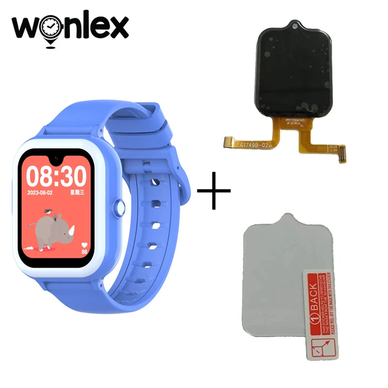 Wonlex KT31 Smart Watch for Children 4G SOS WIFI GPS Tracker AMOLED HD screen Video Call 900mAh Battery Kids SmartWatch Whatsapp