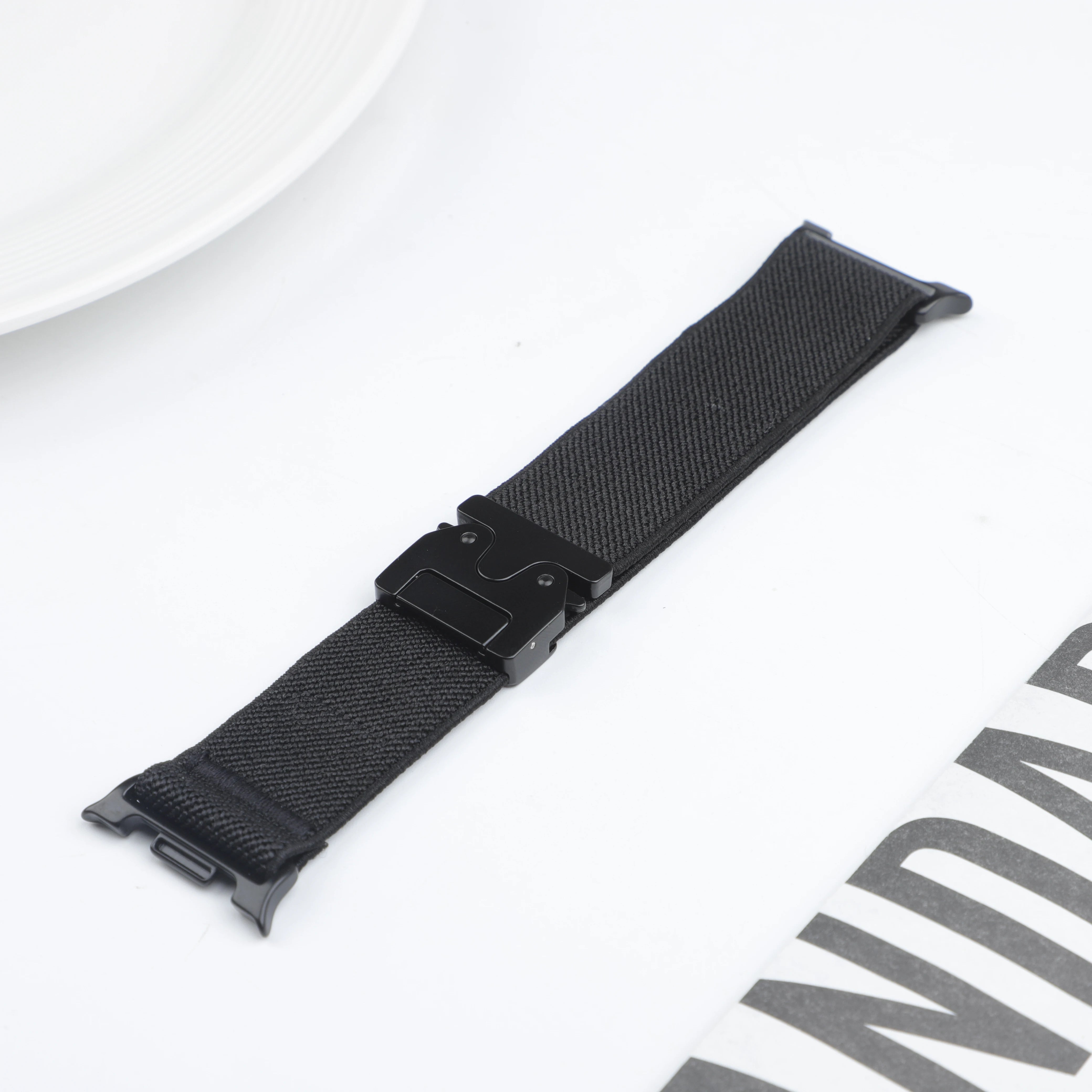 Parachute Strap For Samsung Galaxy Watch 8 40mm 44mm stretch Nylon correa pulseira Bracelet for Galaxy Watch 8 classic Band 46mm