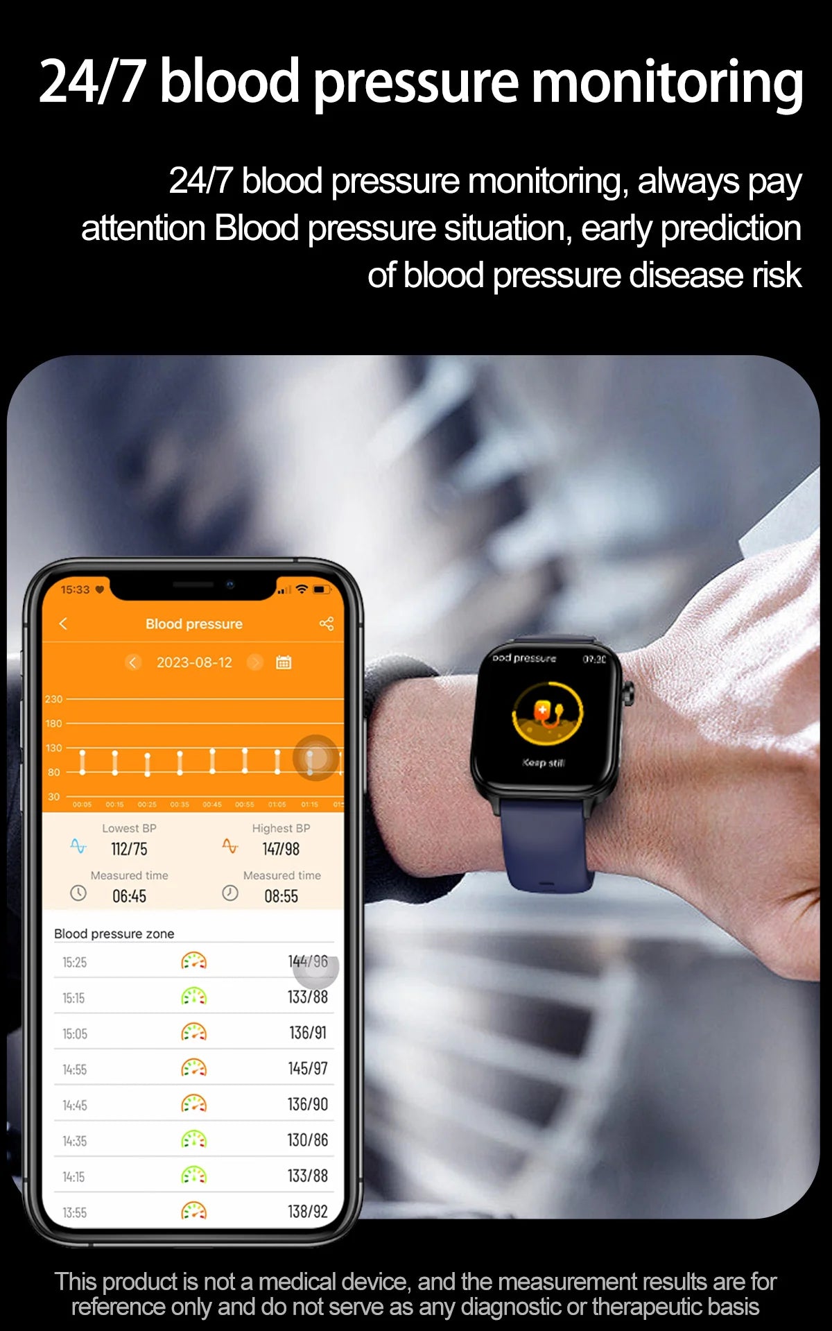 ECG+PPG Monitoring Smart Watch Women Blood pressure Blood Lipid Uric Acid Women Menstrual Health Tracker Smartwatches