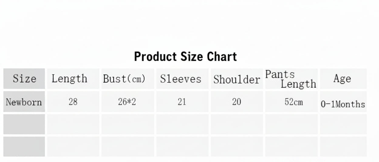 Newborn Baby Clothing Set 7-Piece – Soft Cotton Cartoon Outfit Gift - I YAN