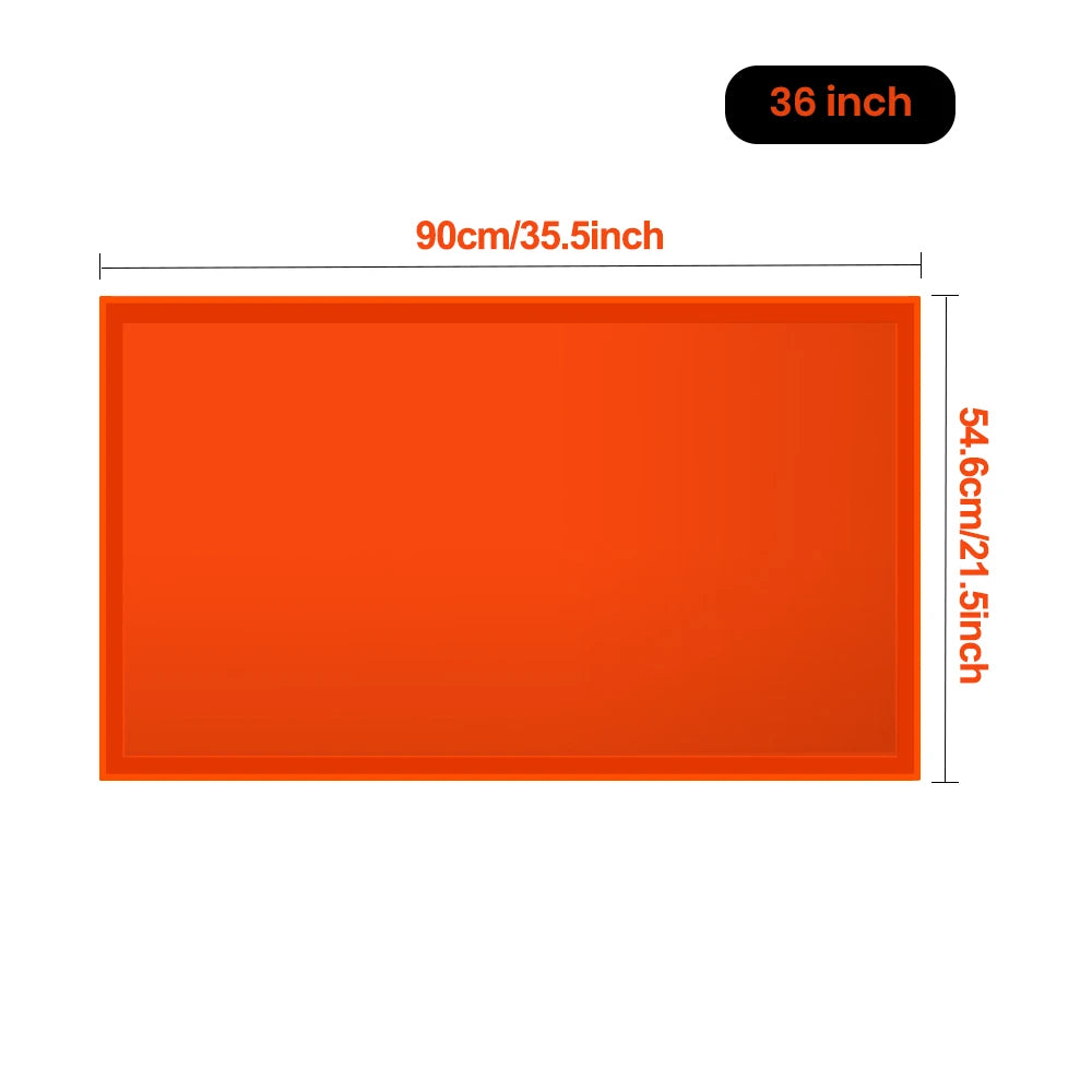 Heavy Duty Silicone Griddle Cover - Windproof Protector Accessories for Outdoor Grill Cooking (Include Size)
