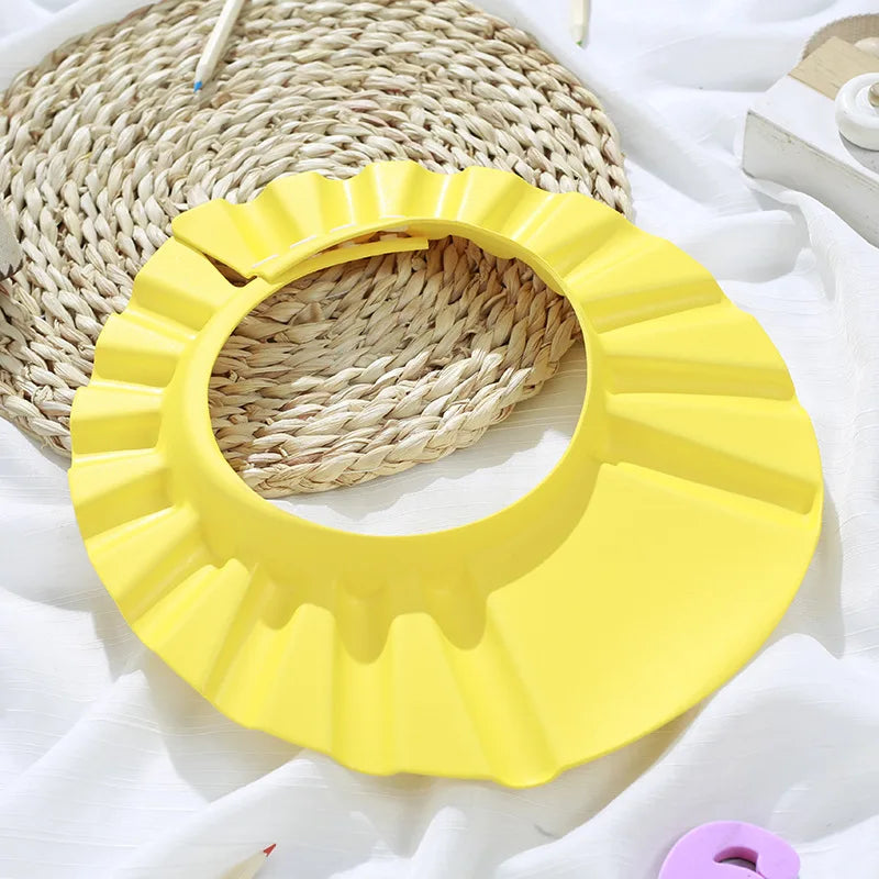 Baby Shower Cap – Adjustable Waterproof Shampoo Hat for Babies & Toddlers - I YAN