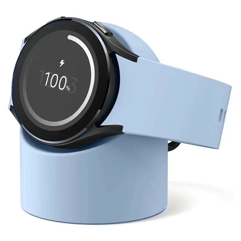 Compatible with Samsung Galaxy Watch 7 Charger Stand 40 44 46mm Galaxy Watch 3 4 5Pro 6 Charge silicone Stand 45 Charging baser