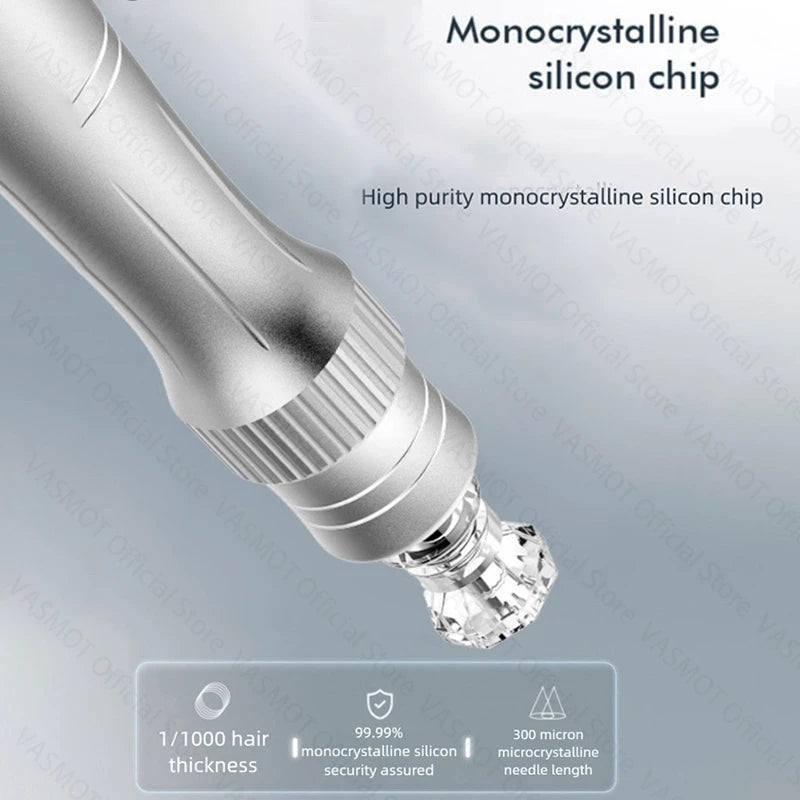 Electric Nano Microcrystal Pen Painless Facial Hydrating Essence Introducer Skin Care Beauty Device Microcrystal Instrument Home