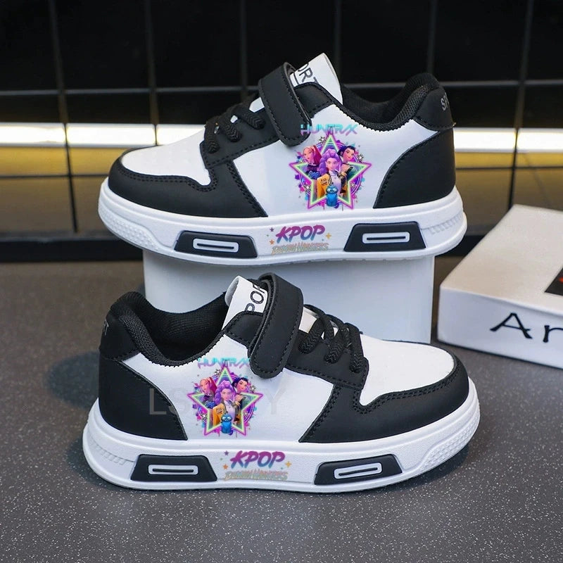 Hot Children's Fashion Casual Shoes Kids Student New Design White Sport Shoes Boys Girls Anti-slip Outdoor Breathable Sneakers