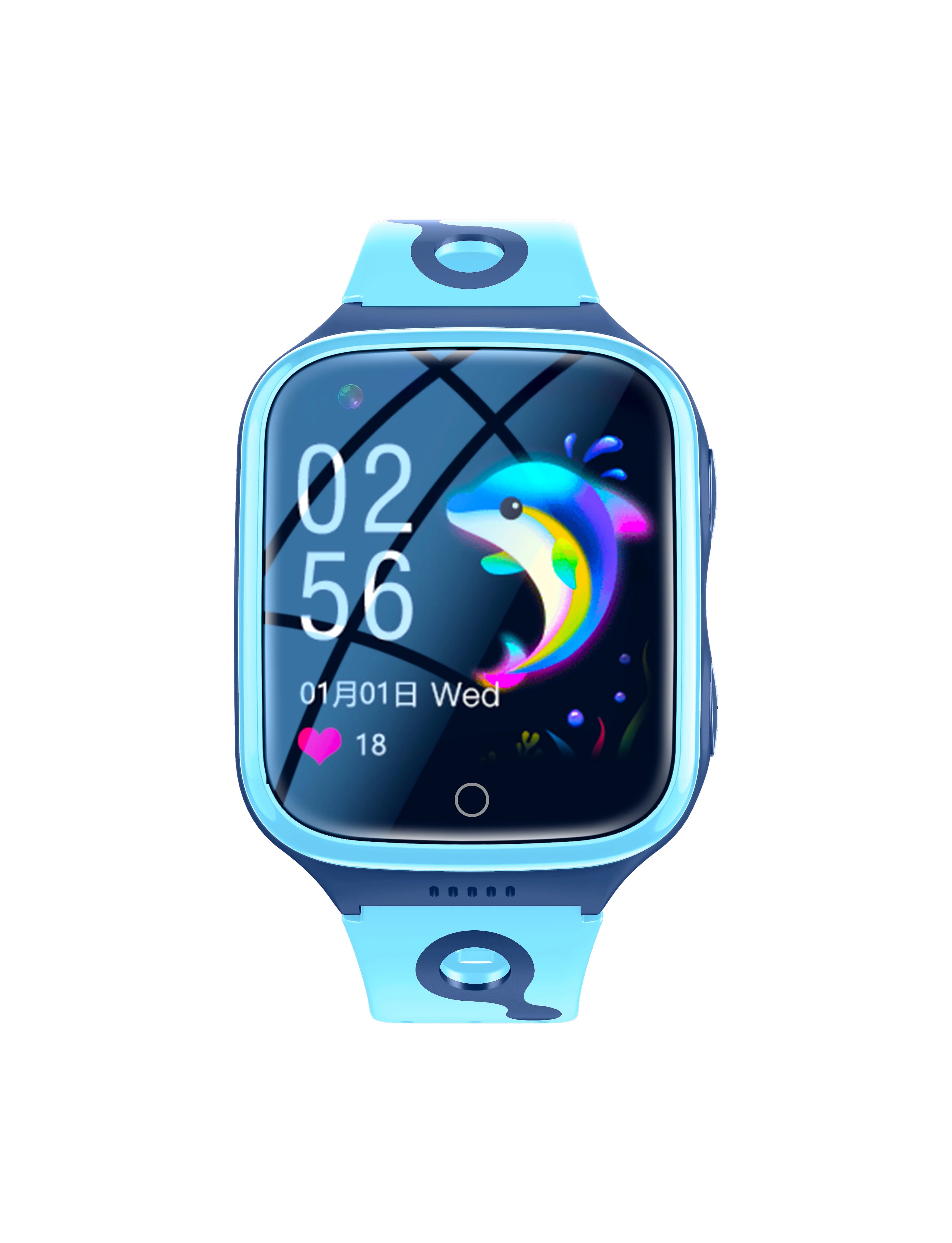 K26 Kids Watch for Children Smart Watch with 4G Sim Card GPS Positioning SOS Phone Call Footprint Tracker Big Battery Waterproof