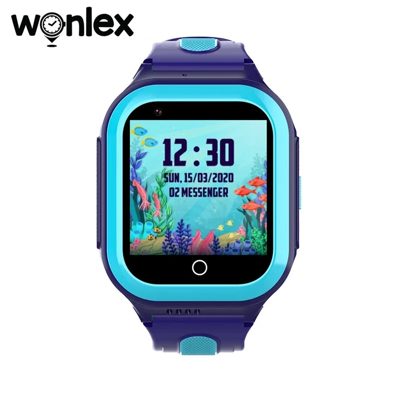 Wonlex KT24S 4G Kids Smart Watch GPS WiFi LBS Tracker – Video Camera Voice Chat GEO Fence for Children - I YAN