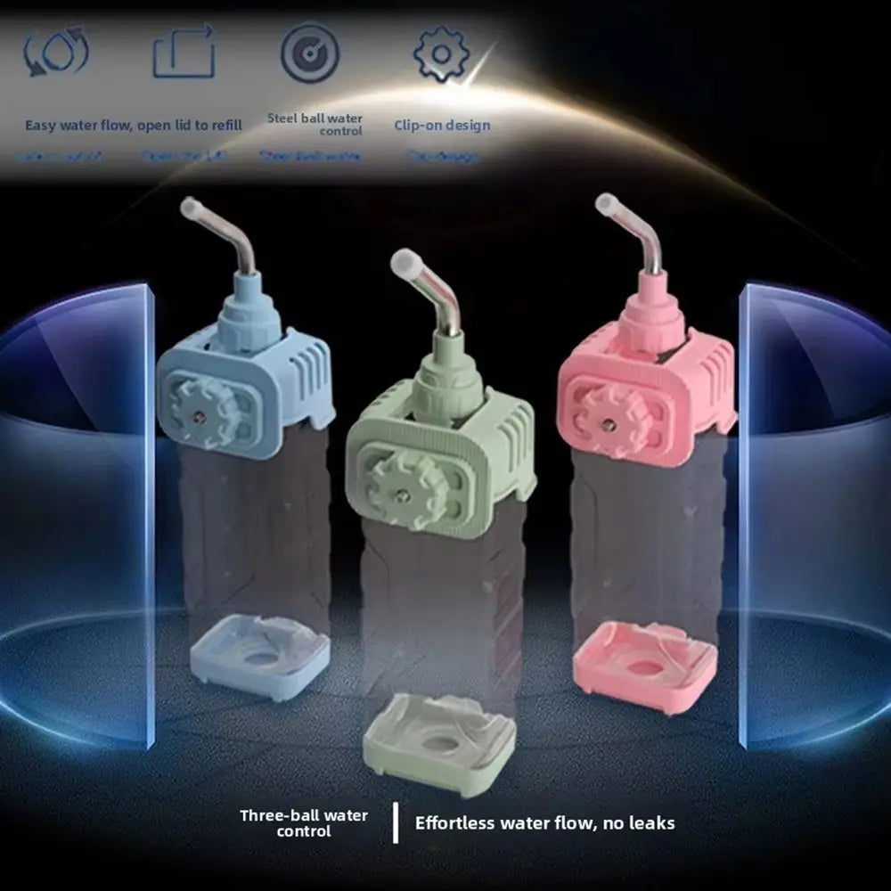Leak-Proof Hanging Pet Water Dispenser Cage Mounted 750ml Automatic Water Dispenser Automatic Dispenser Animal Water Bottle