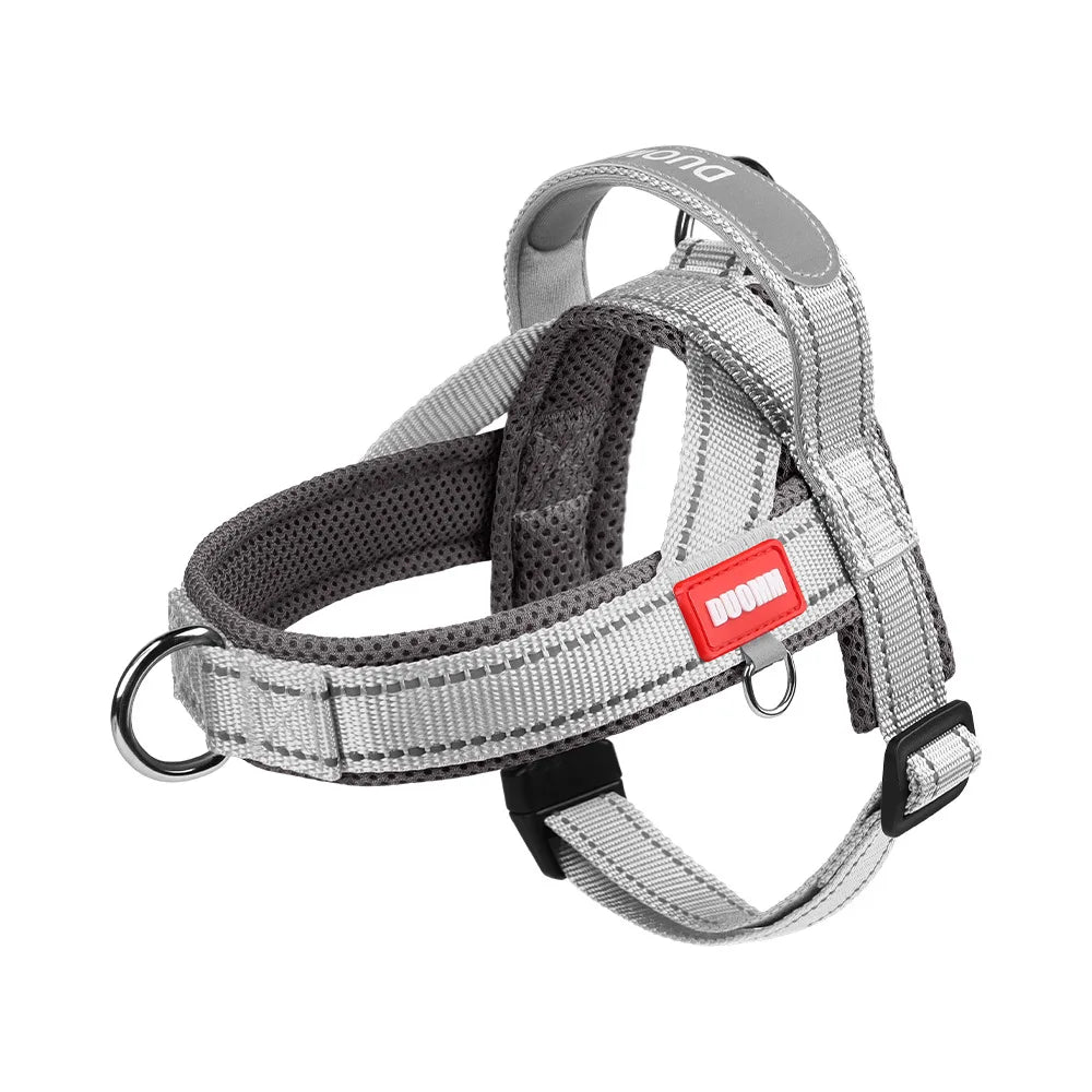 Classic Dog Harness No-Pull Padded Style Vest, Escape-Proof Chest Breathable Reflective Adjustable Mesh for All Breeds