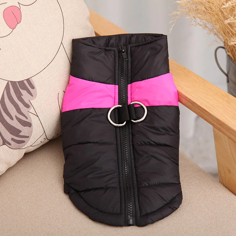 Waterproof Winter Dog Coat – Warm Vest Jacket for Small to Large Dogs