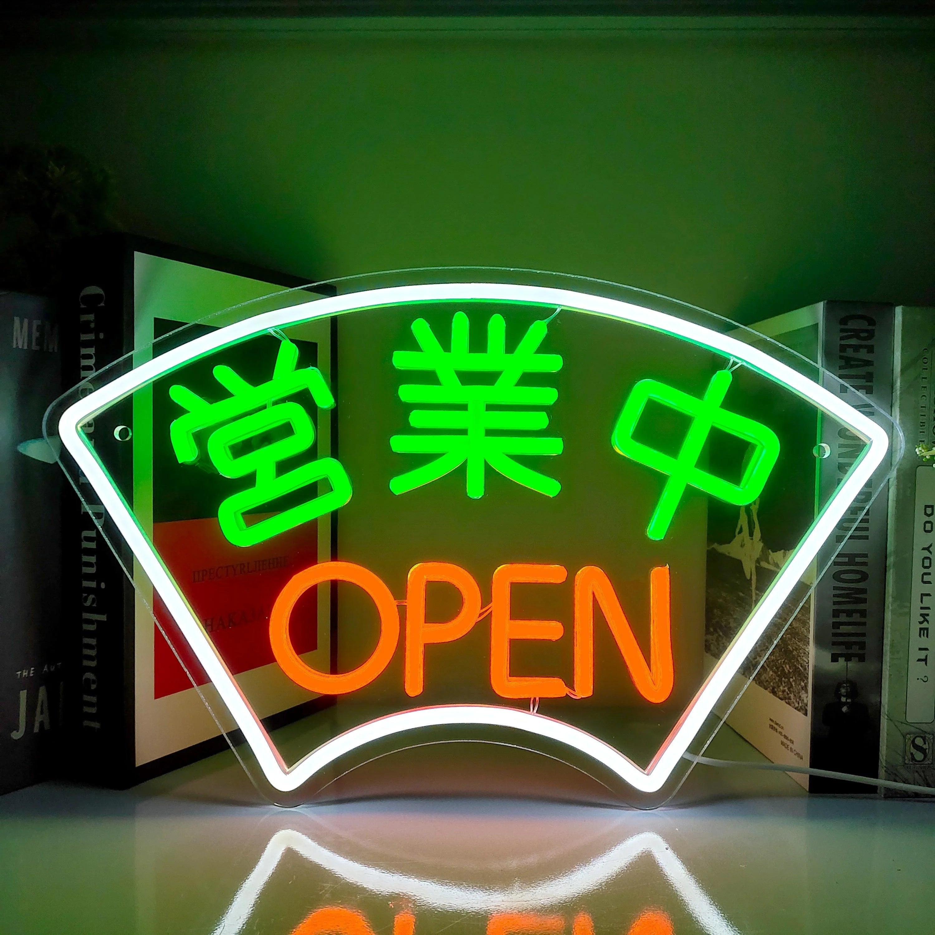 Open LED Neon Signs Light Up Open Sign Walls Window Art Decor for Shop Bar Hotel Restaurant Retail Store Party Pub