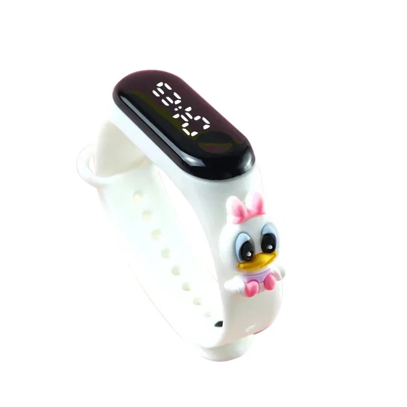 Waterproof Children's Smart Watch Cartoon LED Digital – Fun Electronics Wristwatch Birthday Gift for Kids Age 2-15 - I YAN