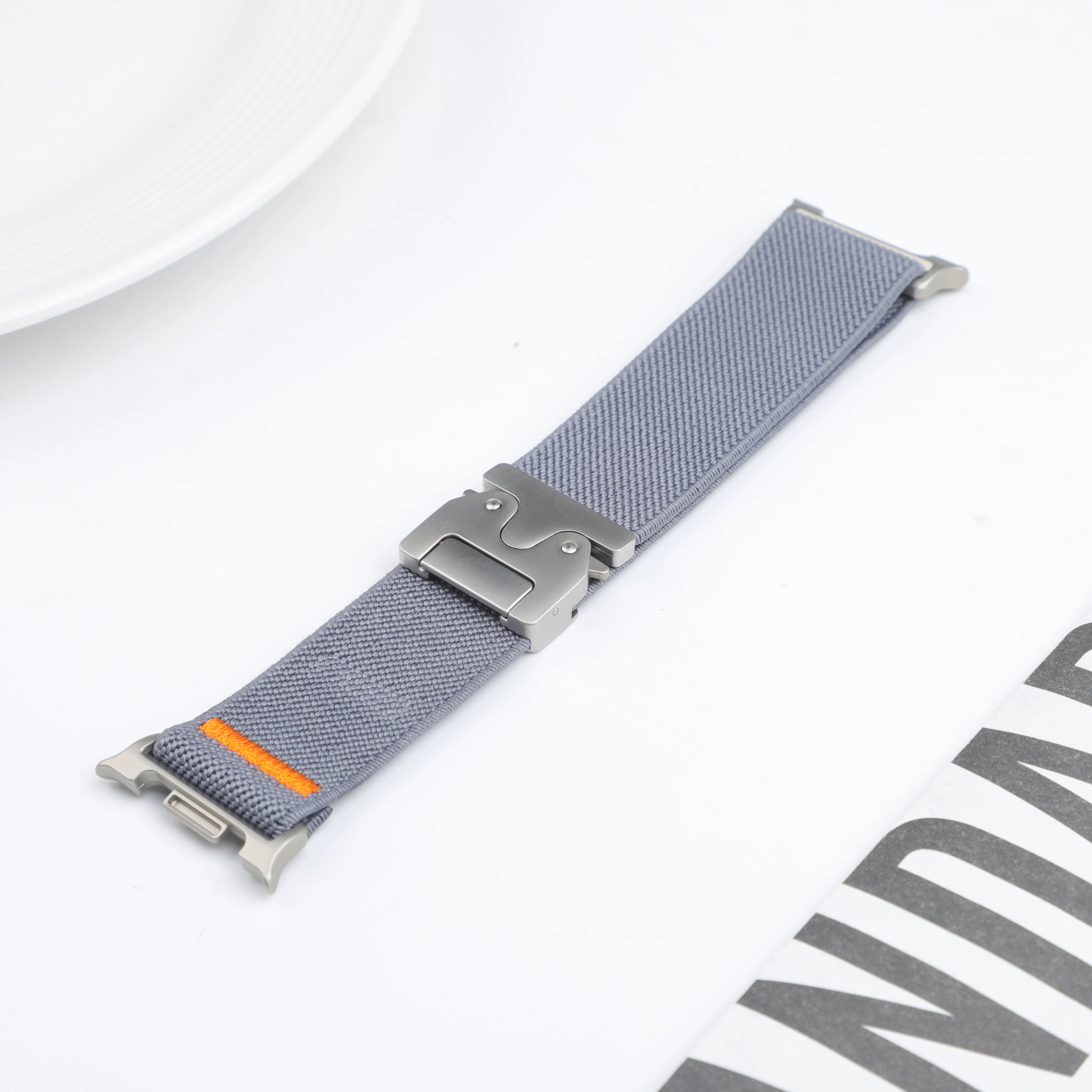 Parachute Strap For Samsung Galaxy Watch 8 40mm 44mm stretch Nylon correa pulseira Bracelet for Galaxy Watch 8 classic Band 46mm