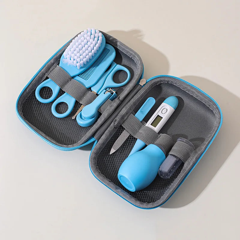 Baby Care Kit 8-Piece Set – Newborn Grooming & Healthcare Gift - I YAN
