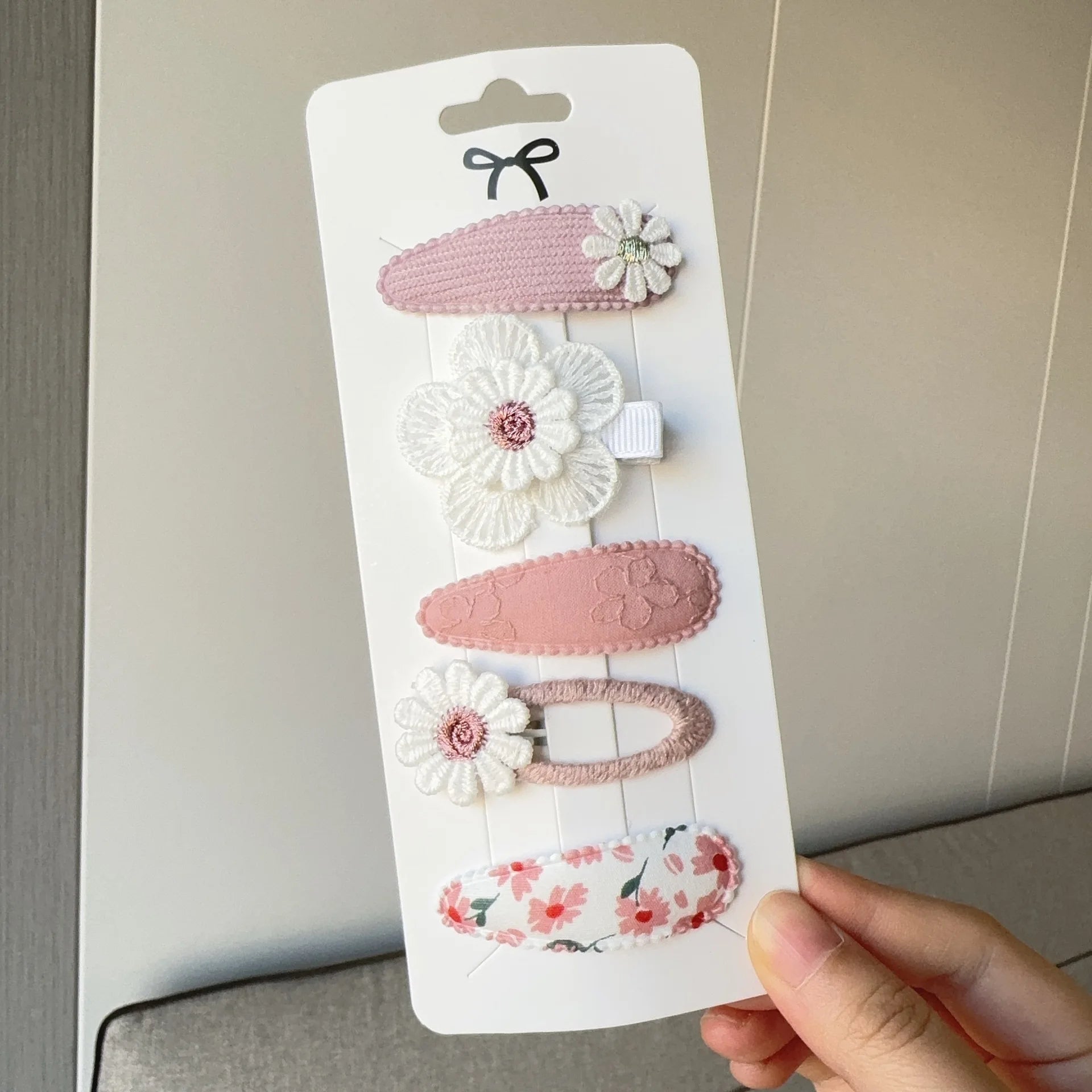 2025 Cute Flower Hairpins Set Children Baby Girls Kids Hair Clips Pin Barrettes Accessories Hairclip Headwear Headdress Ornament