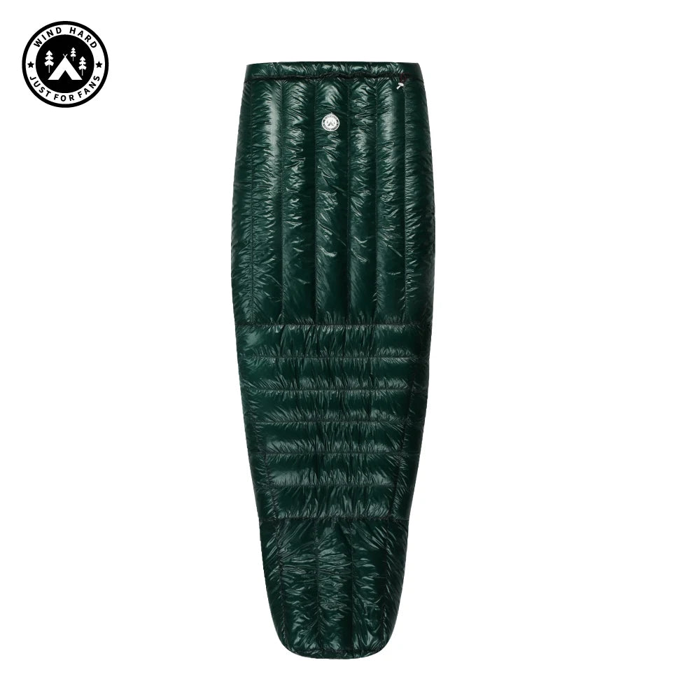 Wind Hard Twilight 10D -5 Degree 800FP Down Sleeping Bag Ultralight Camping Quilt Sleeping Bag Winter Hiking Equipment