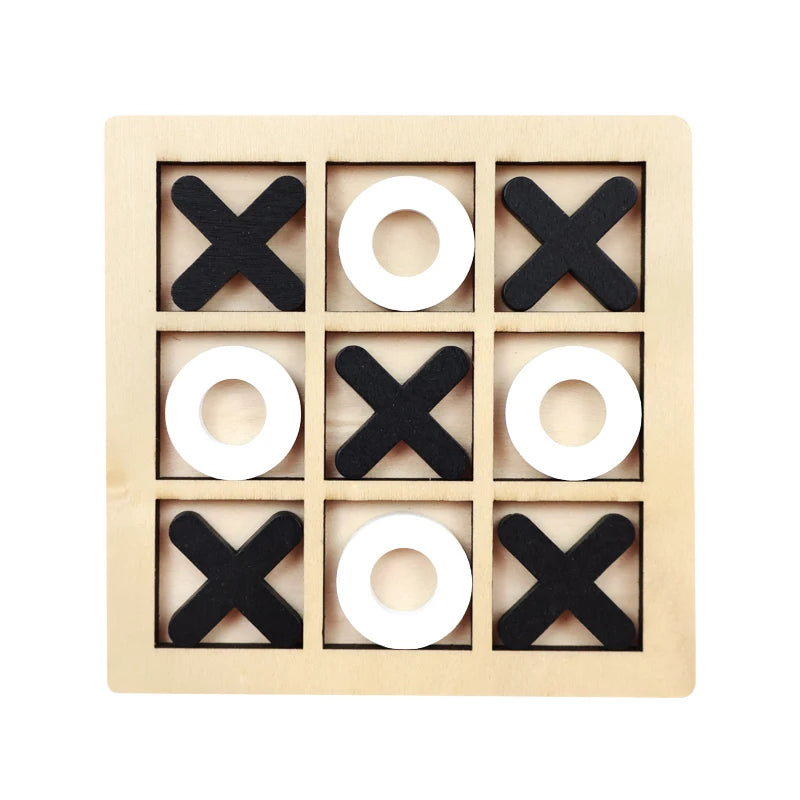Montessori Wooden Mini Chess Puzzle – Brain Training Game for Kids - I YAN