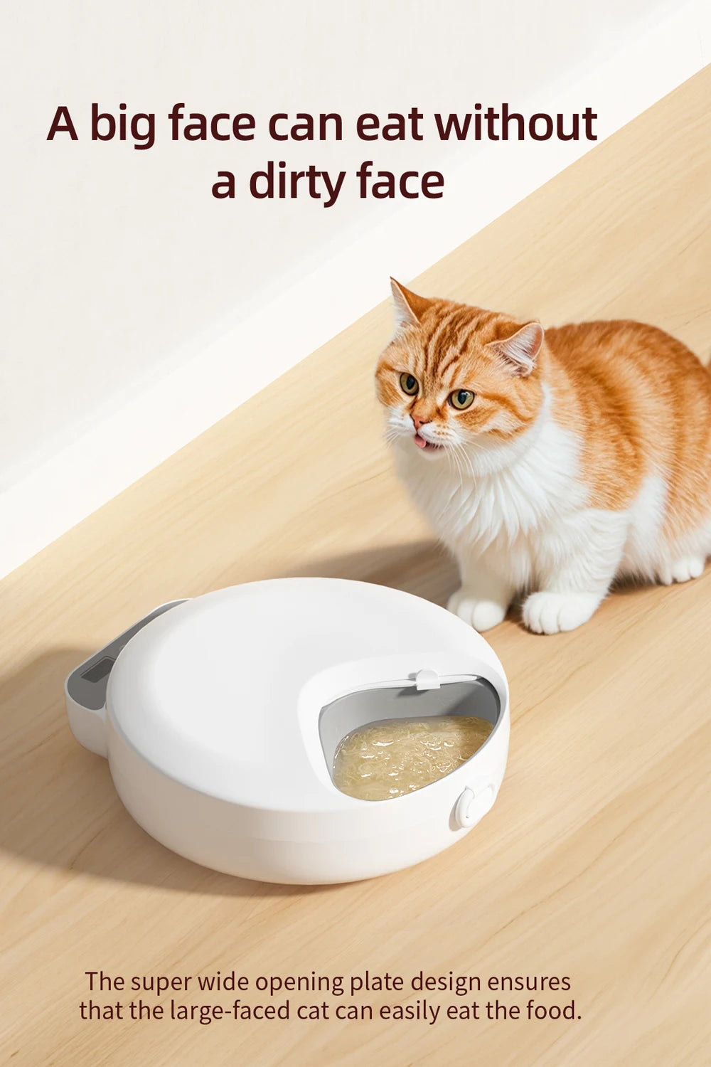 4-Meal Automatic Pet Feeder for Dry & Wet Food | Smart Timed Cat & Dog Food Dispenser with Freshness Seal & Slow Feeding Bowl