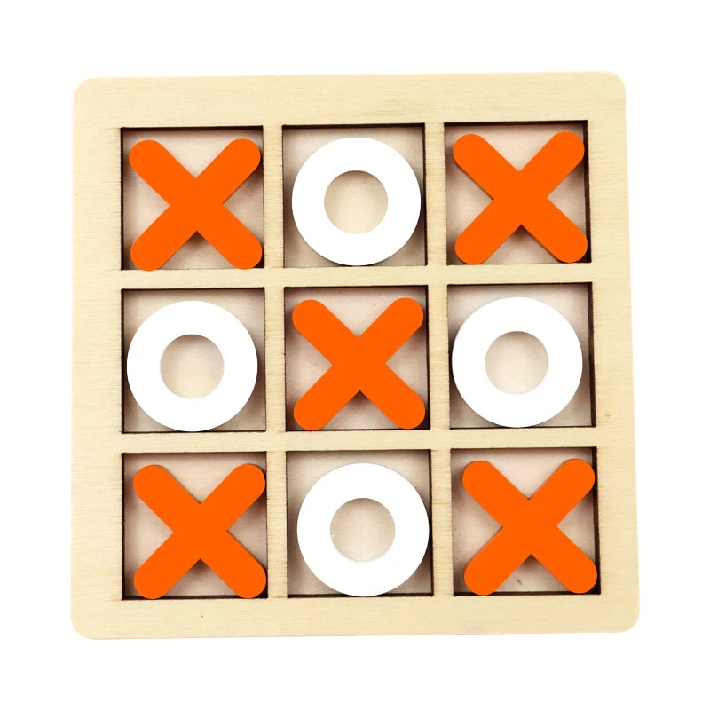 Montessori Wooden Mini Chess Puzzle – Brain Training Game for Kids - I YAN