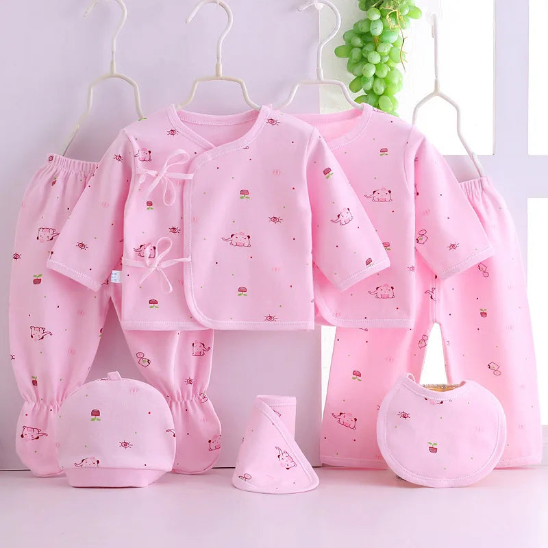 18-Piece Newborn Baby Gift Set – 100% Cotton Layette Box for Boys & Girls - I YAN