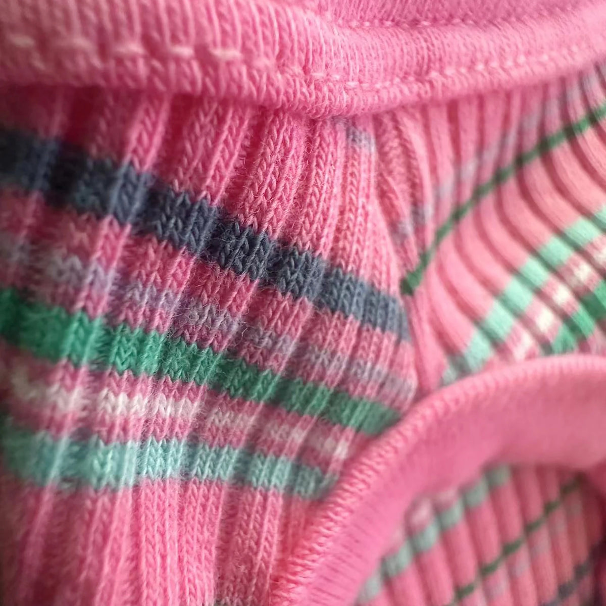 Pink ribbed dog shirt vest for small dogs, Chihuahua puppy tank tee by I YAN, featuring a comfortable fit and stylish design.