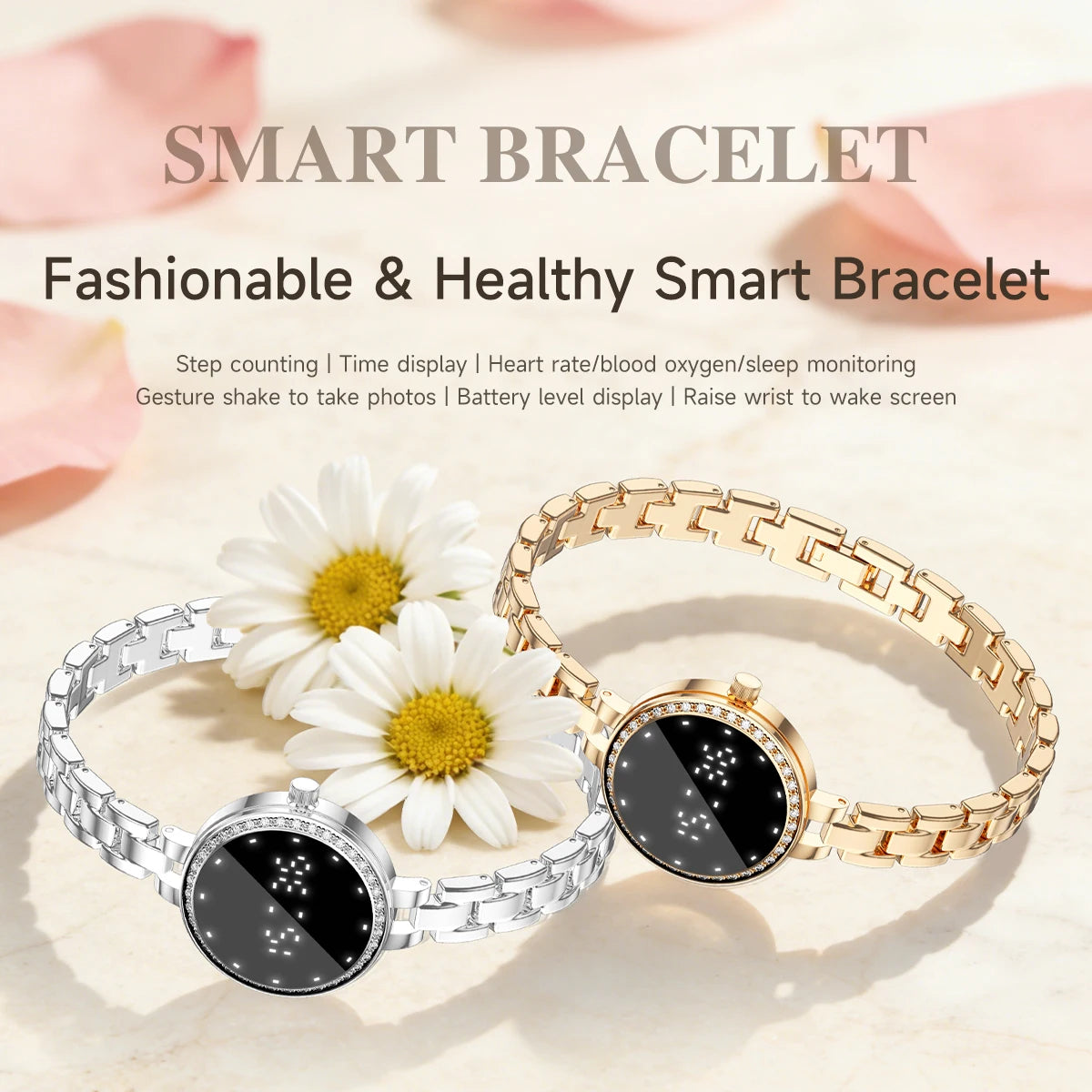 Fashionable Ladies Smart Watch Health Monitoring Female Wristwatch Outdoor Sports Fitness Tracker Bracelet Women L6 Smartwatch