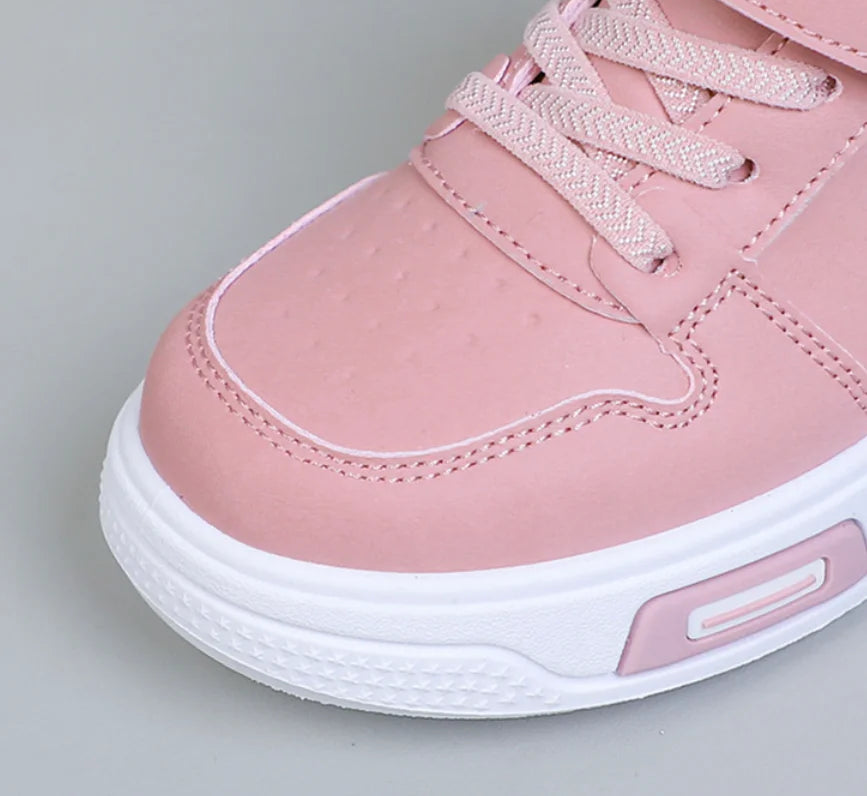 Kpop Demon Hunters High Top Sneakers for Kids Boys Girls Fashion Sport Shoes Anti Slip Casual Footwear Children Leather Sneaker