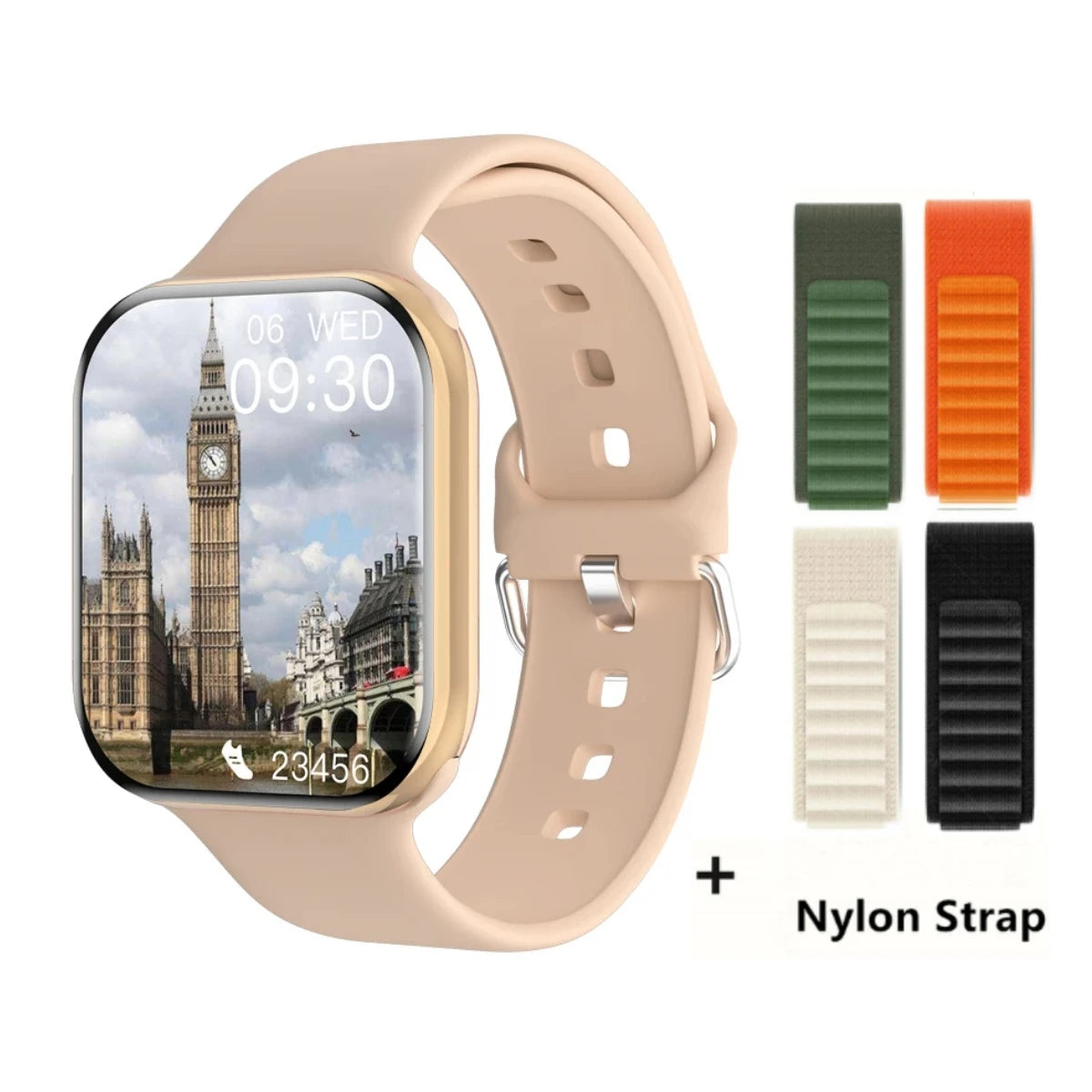 2026 Series 10 GPS Smart Watch – Bluetooth Call Heart Rate Blood Oxygen NFC IP68 Waterproof Smartwatch for Apple & Android - I YAN