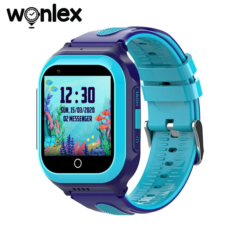 Wonlex KT24S 4G Kids Smart Watch GPS WiFi LBS Tracker – Video Camera Voice Chat GEO Fence for Children - I YAN