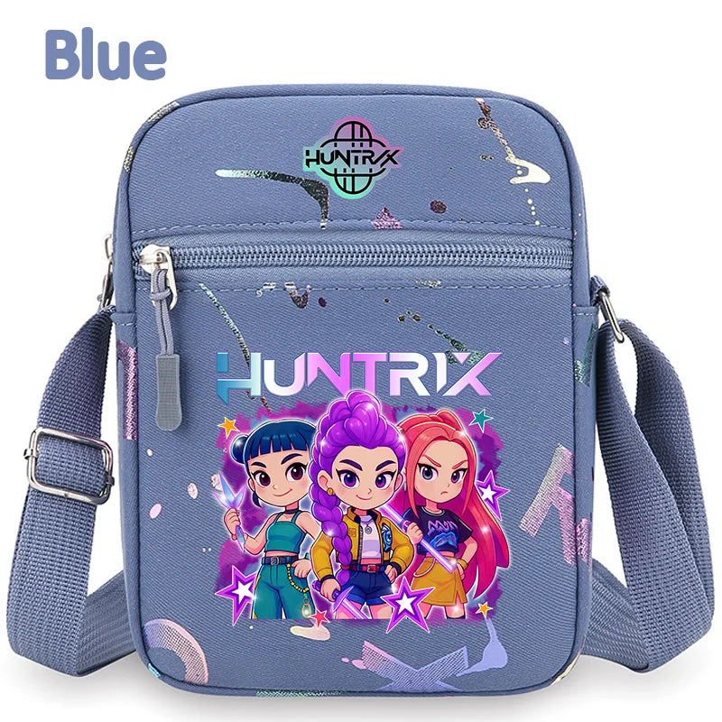 New⭐️KPOP Demon Hunters Crossbody Phone Bag Single Shoulder Pouch Coin Wallet Purse Warriors Handbag Fans Gril Gifts