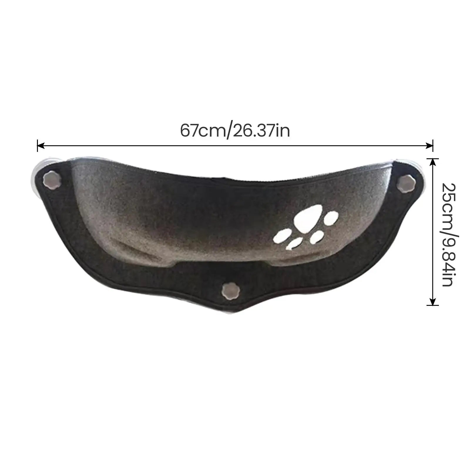 Cat Hammock Window Mounted Cars Bed Suction Cup Pet Perch Washable Pad