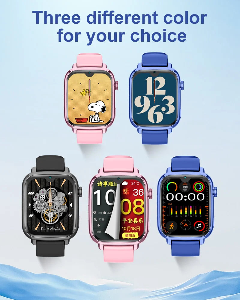 Wonlex 4G Watch Kids GPS WiFi Location KT34 Video Call SOS Alert Tracker Monitor Google Store Game Children's smart watch 2025