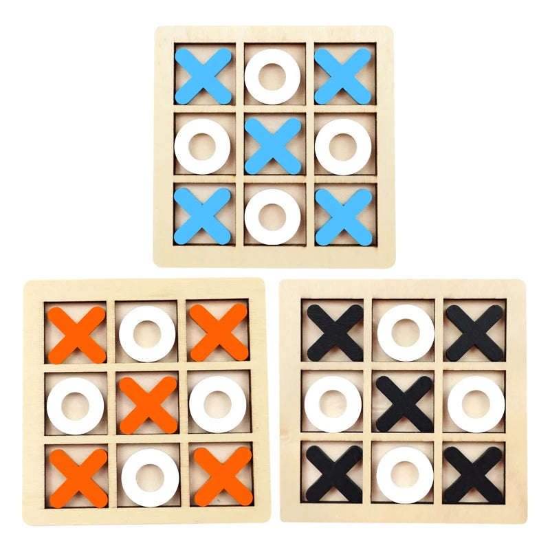 Montessori Wooden Mini Chess Puzzle – Brain Training Game for Kids - I YAN