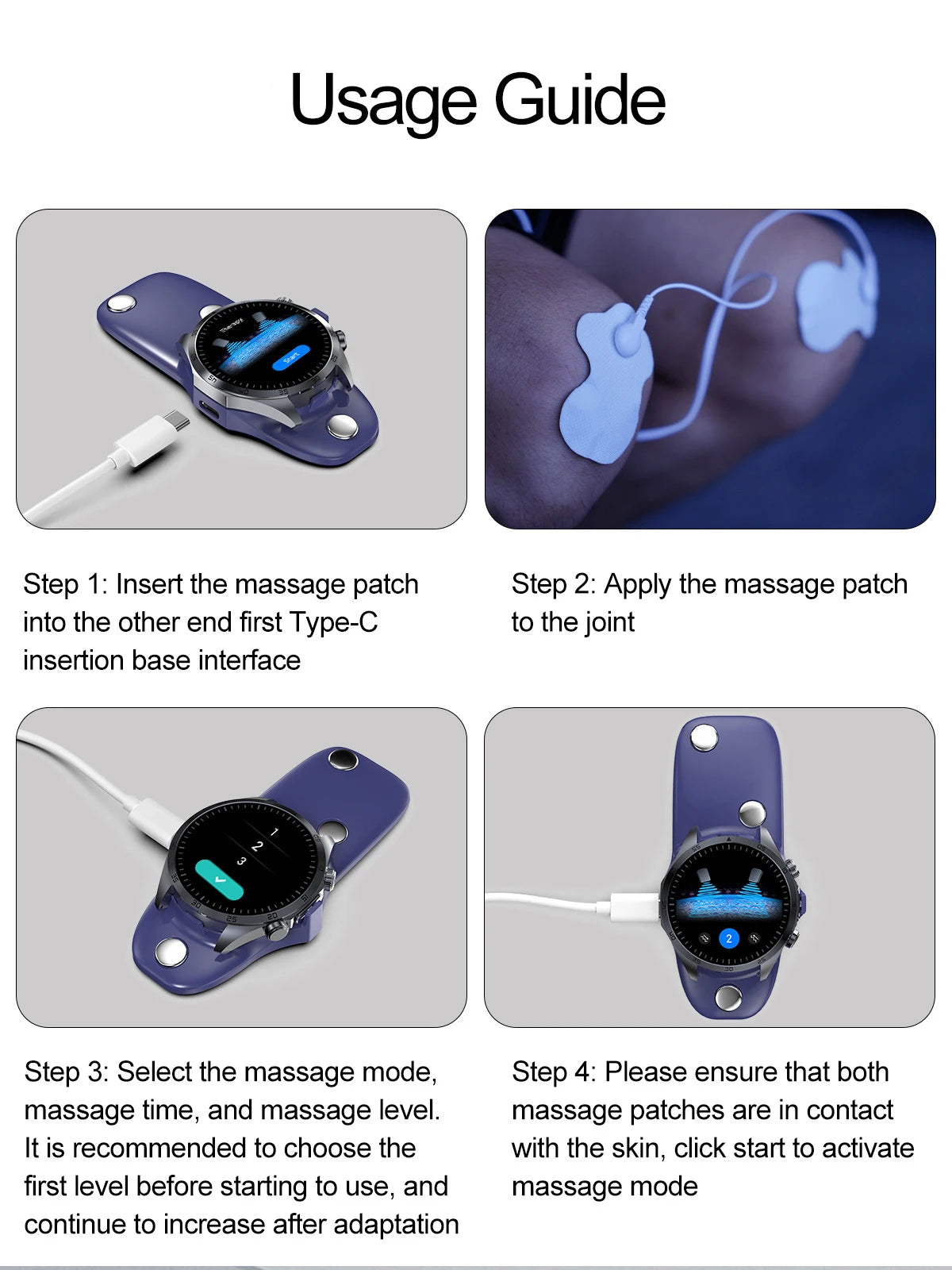 2026 New Pulse﻿ ECG+PPG Treatment Smart Watch Men Blood Lipid Uric Acid BP Body Fat Tired monitor Sports Health Call Smartwatch