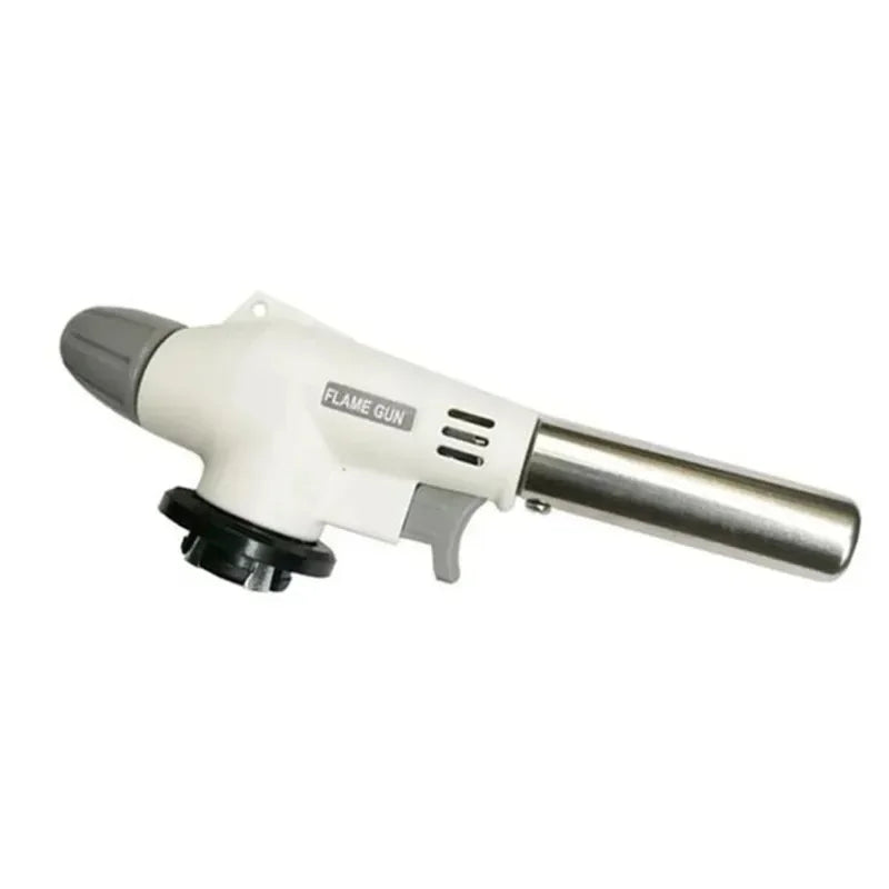 Torch Cooking AutoIgnition Butane Gas Welding-Burner Welding Gas Burner Flame Gas Torch Flame Gun Blow for BBQ Camping Cooking