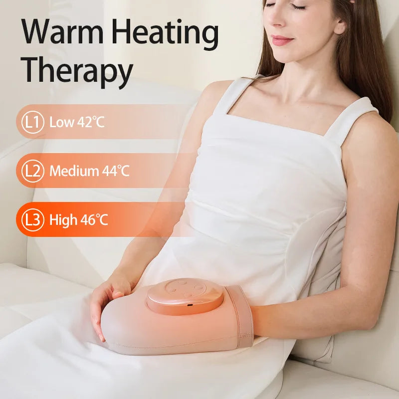2025 New Electric Hand Massager Home Finger Joint Airbag Kneading Hot Compress Massage Artifact