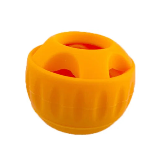 Silicone Dog Chew Toy with Treat Dispenser – Interactive Puzzle Toy for Dogs