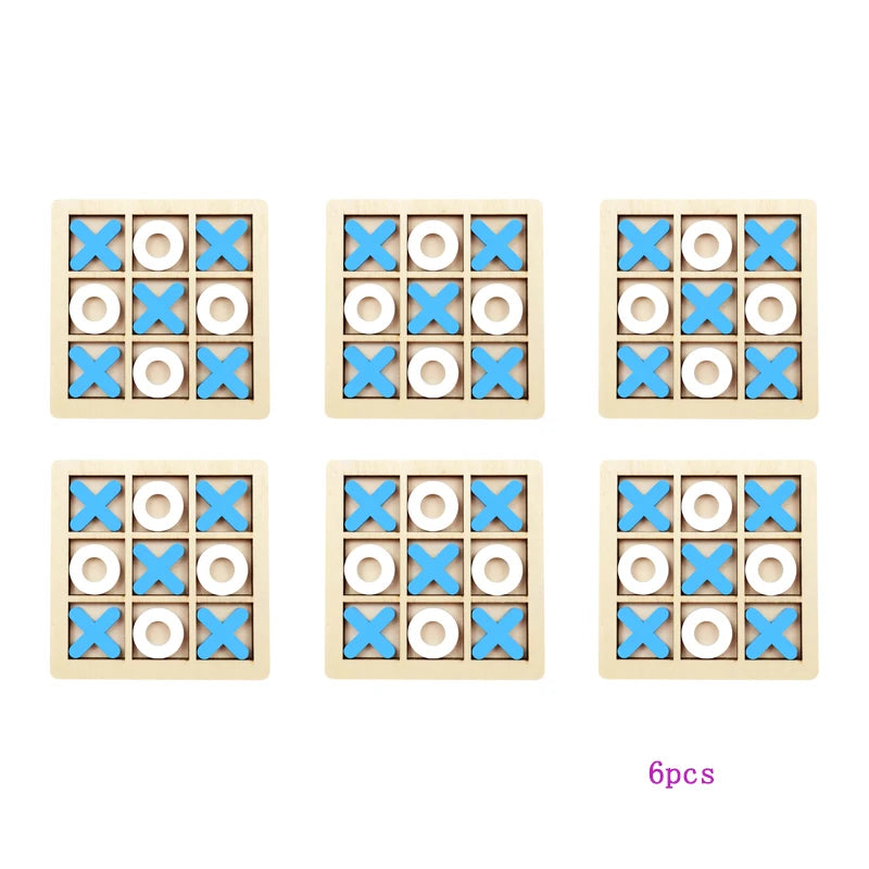 Montessori Wooden Mini Chess Puzzle – Brain Training Game for Kids - I YAN