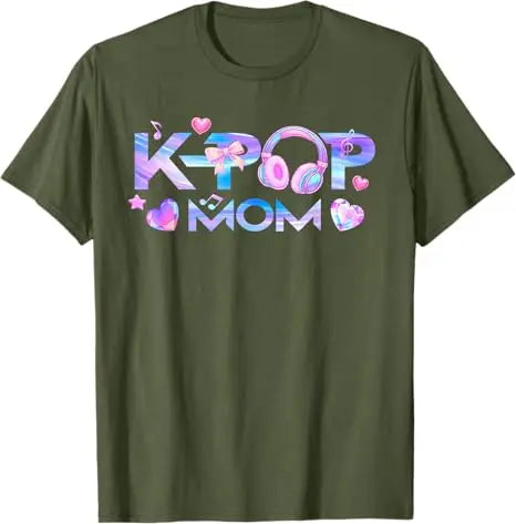 Unisex K-Pop Dad & Mom Funny Birthday Matching T-Shirt by I YAN featuring playful birthday-themed design