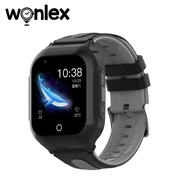 Wonlex KT24S 4G Kids Smart Watch GPS WiFi LBS Tracker – Video Camera Voice Chat GEO Fence for Children - I YAN