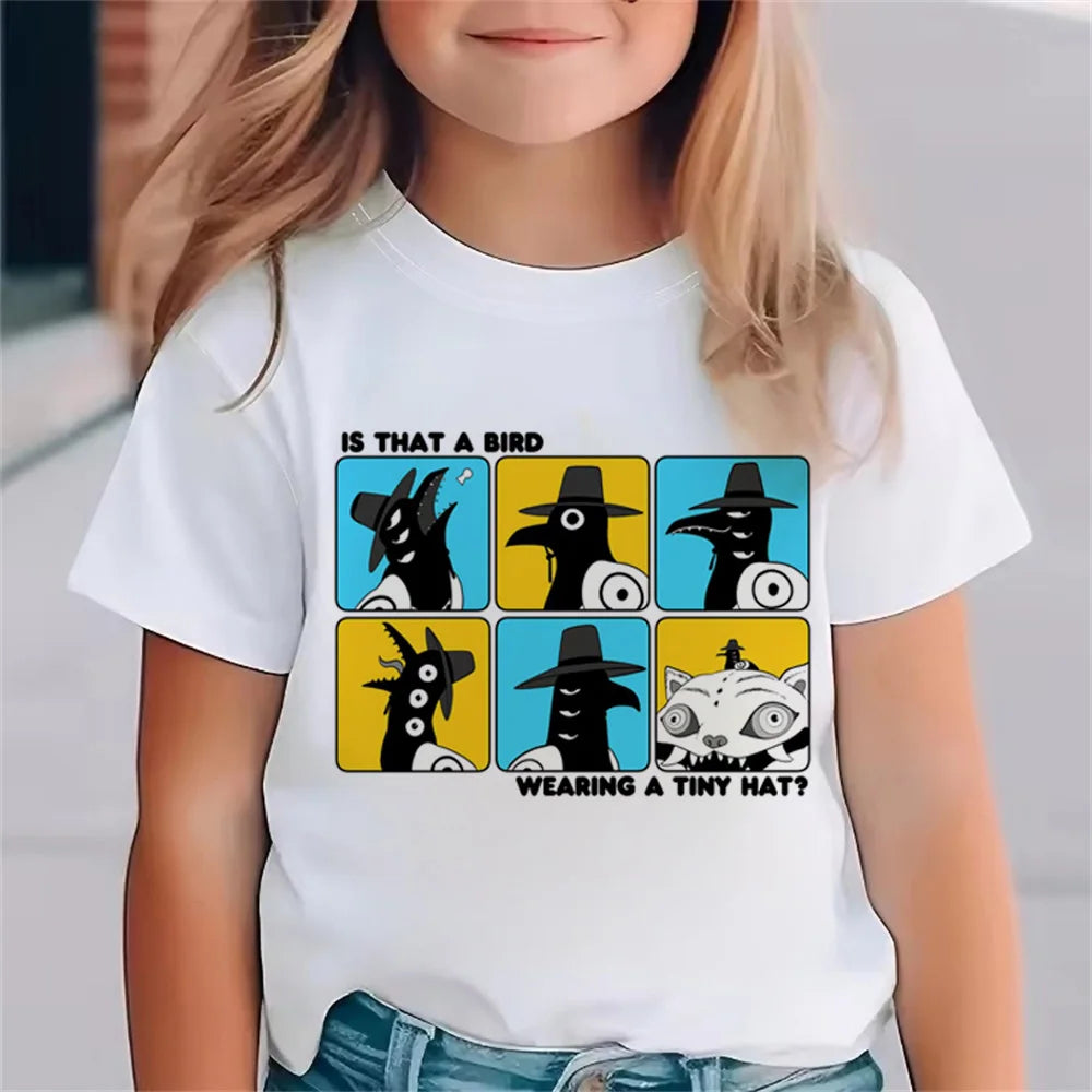 Fashion Movie Kids T-shirt KPop Demon Hunters  Funny Gift for Fans Tshirt K-Pop Demon Hunters Clothes Cool Girls Tee Top