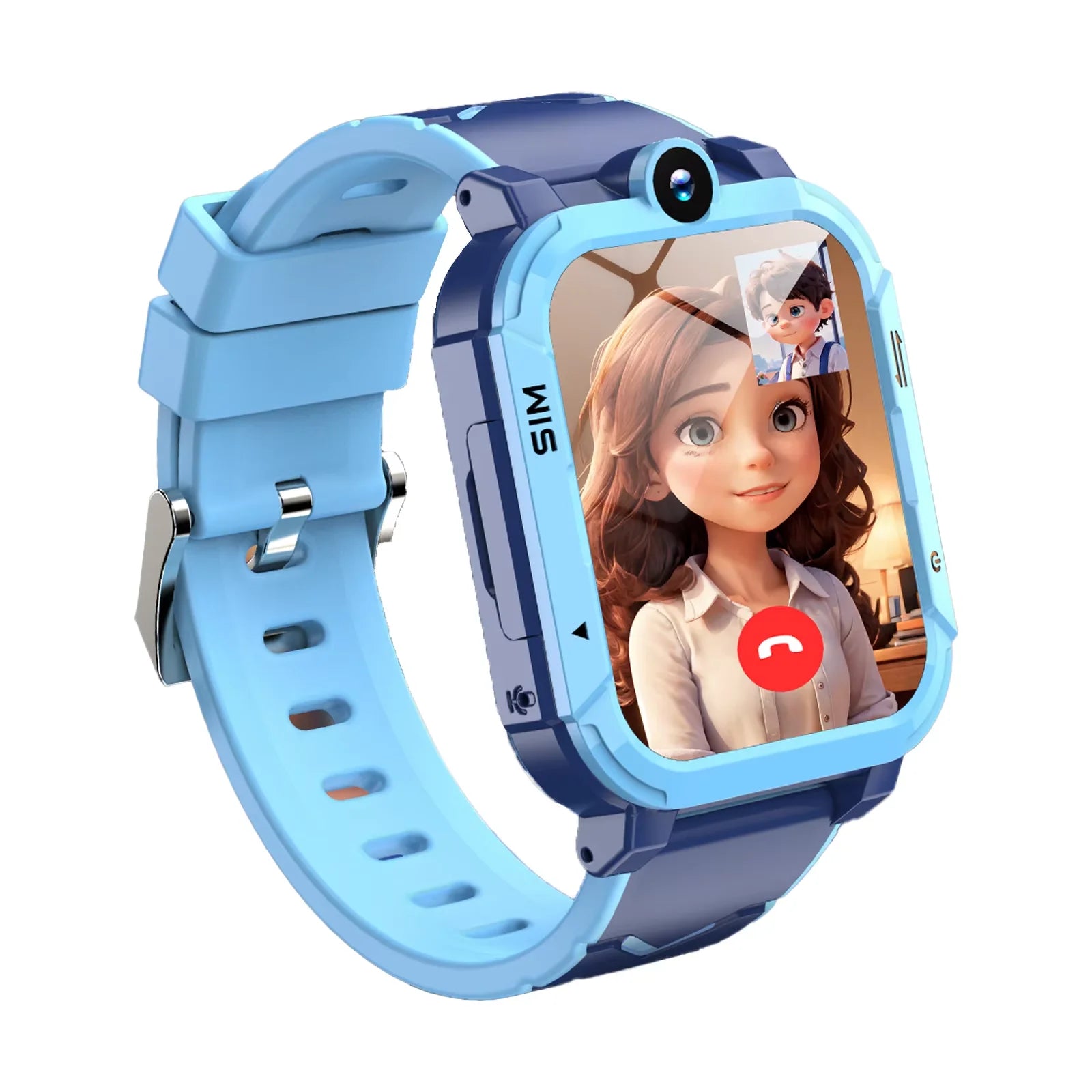 Blackview Z20 4G Kids Smart Watch GPS Tracker SOS Video Call – IP67 Waterproof WiFi Location Smartwatch Birthday Gift - I YAN