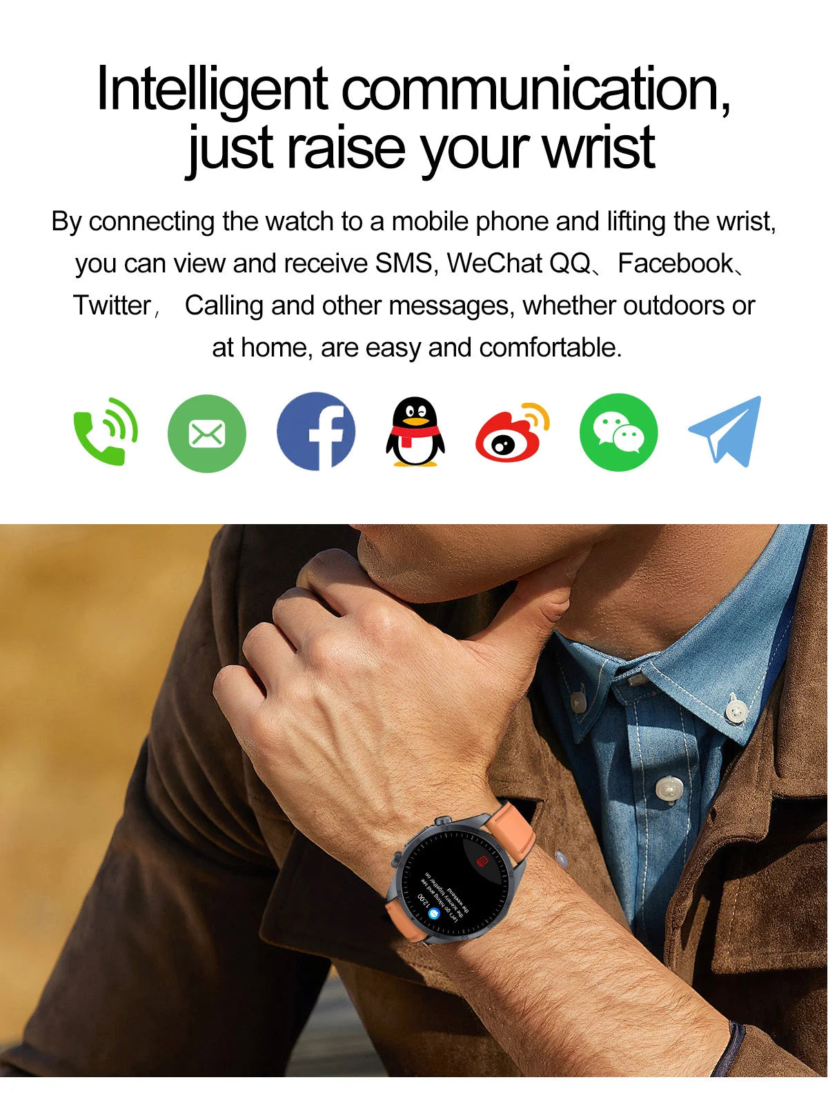 2026 New Pulse﻿ ECG+PPG Treatment Smart Watch Men Blood Lipid Uric Acid BP Body Fat Tired monitor Sports Health Call Smartwatch