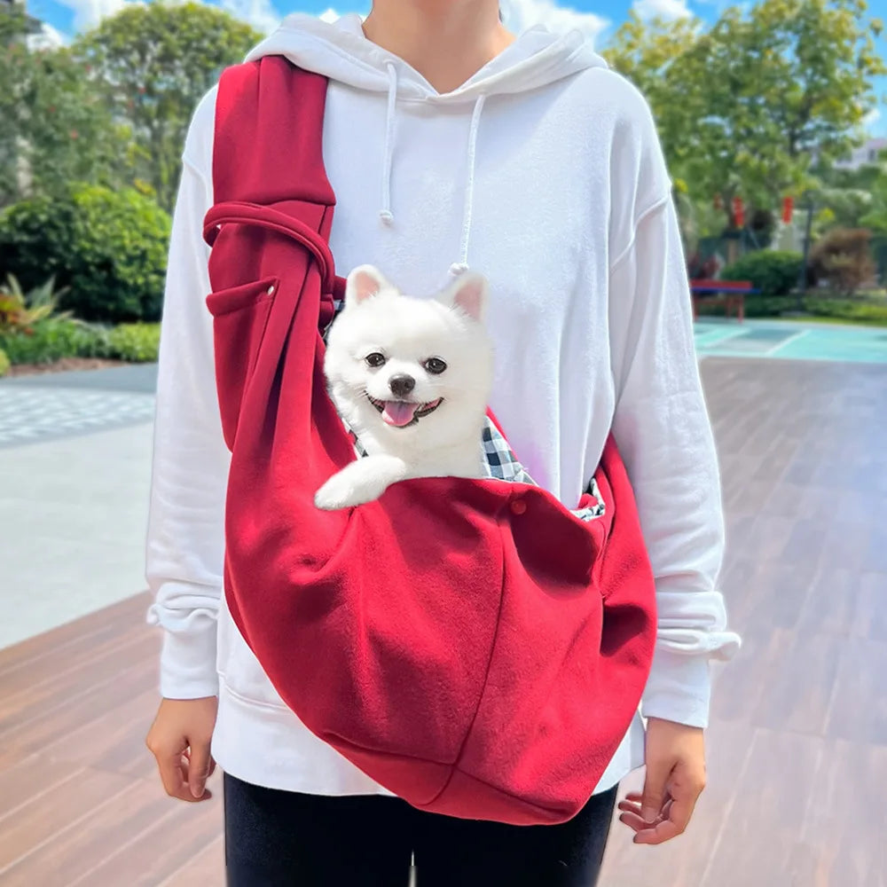 Outdoor Pet Carrier Bag Portable Shoulder Bag Cat Walking Bag Travel Transport Bag For Small Dog Cats within 7.5kg Pet Supplies