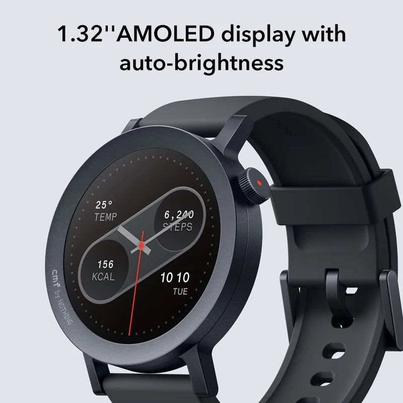 Global Version Nothing CMF Watch Pro 2 1.32”AMOLED 100+watchfaces Bluetooth calls with AI noise reduction multi-system GPS