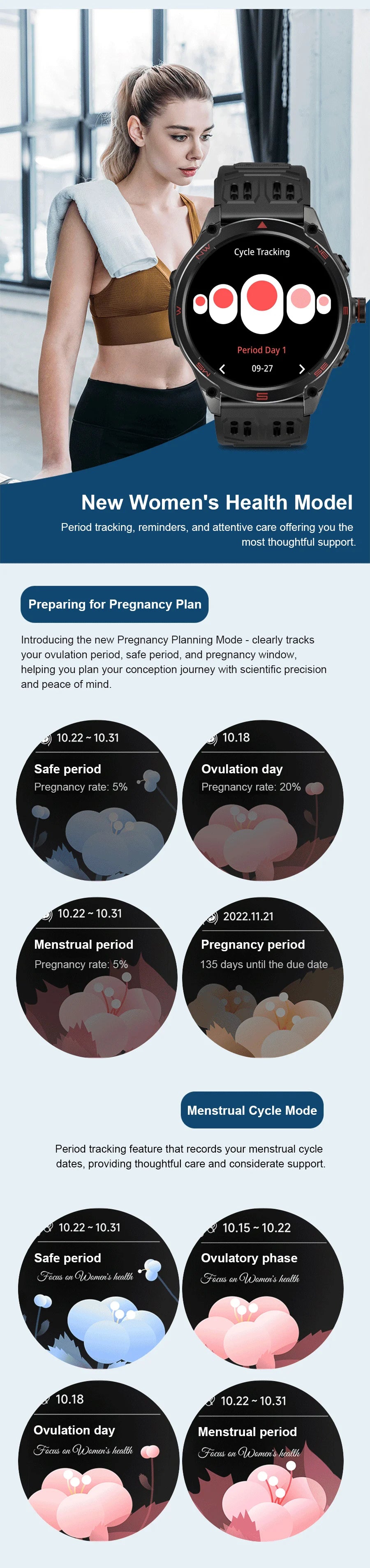 2026 New Military Smart Watch 1000Mah Battery GPS trace Compass 10ATM Waterproof Tactics Sport Flashlight call Smart Watch Men