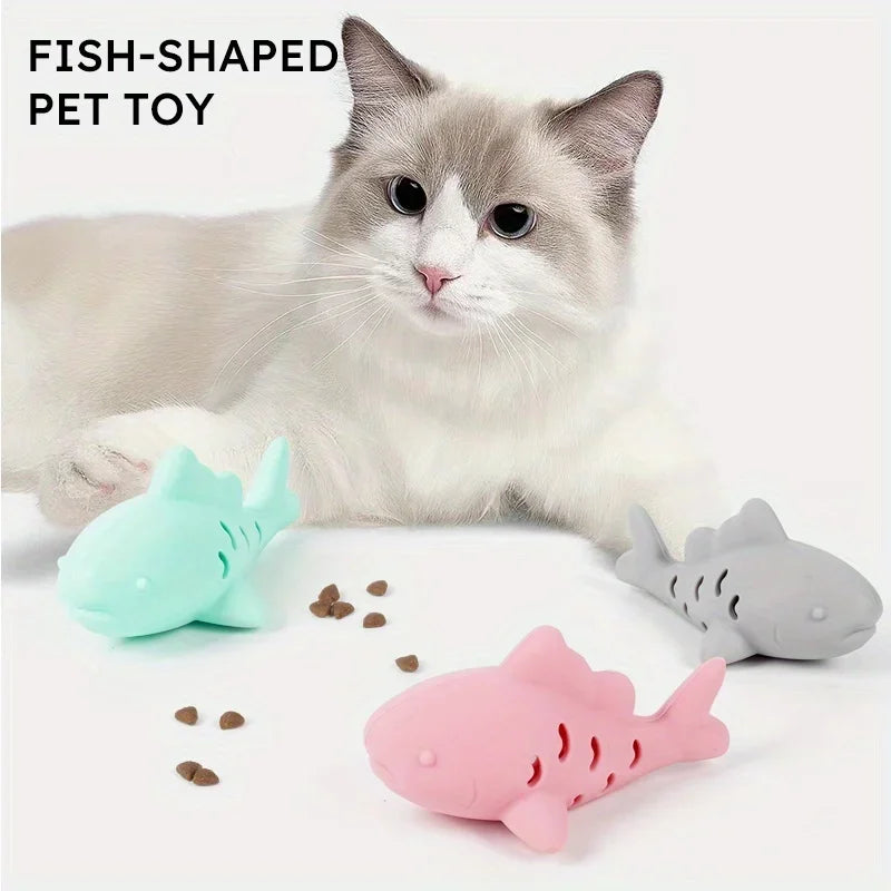 Interactive cat and dog toy by I YAN with durable, bite-resistant design for hiding food and teeth grinding entertainment.