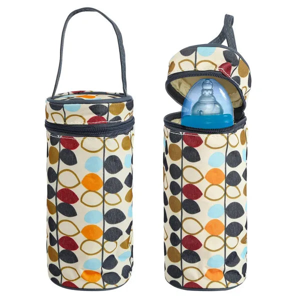 Set of five I YAN baby nappy diaper bags with shoulder straps, changing pad, insulated pockets, ideal for travel and daily use.