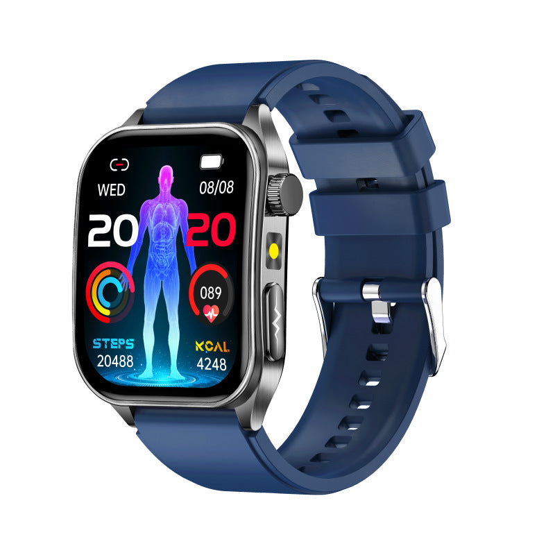 Dual-probe 650nm Laser Therapy HRV Bluetooth Calling Health Watch